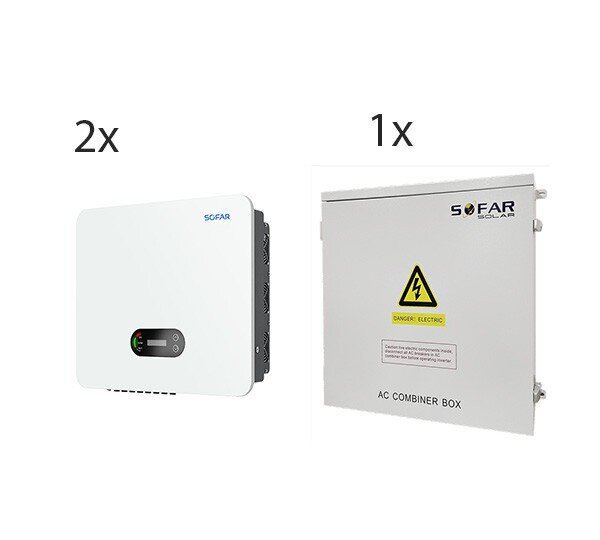 2x Sofar 50KTLX-G3 + AC Box Bundle